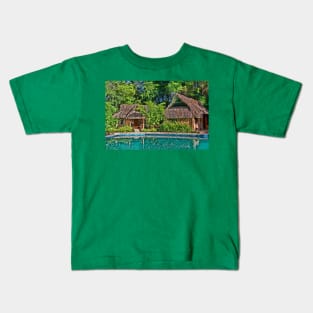 Maya Bell Lodging. Palenque. Chiapas. Mexico Kids T-Shirt